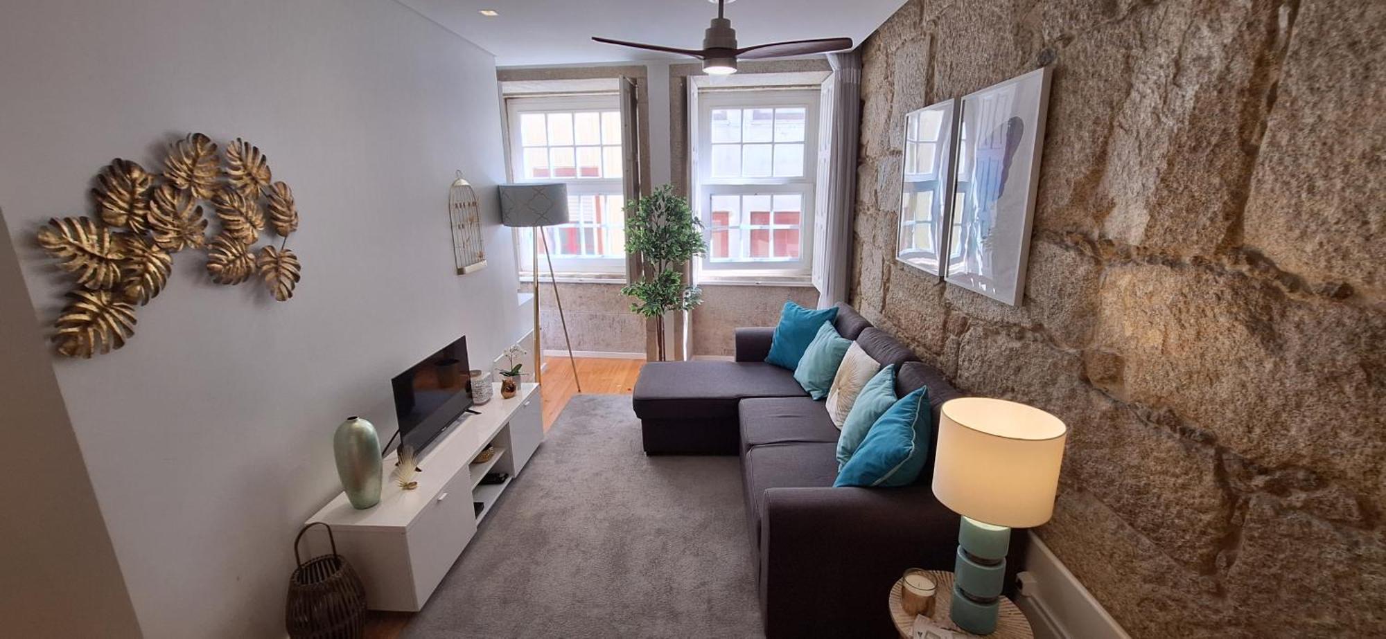 شقة Oporto Golden View Ribeira المظهر الخارجي الصورة